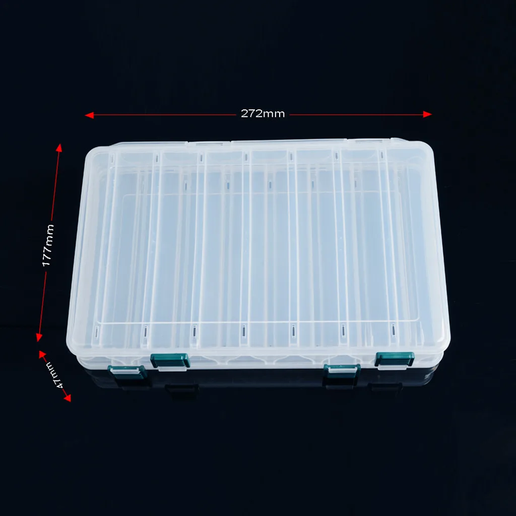 Fishing Tackle Box Bait Lure Hooks Box Bait Storage Case Compartment Fishing Tool Tackle Sorting Box for Pesca Dropshipping 903