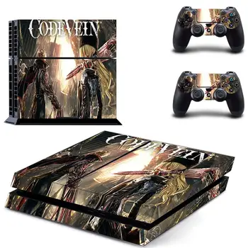 

Code Vein PS4 Game Console & Controllers Skin Sticker Decal For PlayStation 4 Dualshock 4 PS4 Skin Sticker Vinyl
