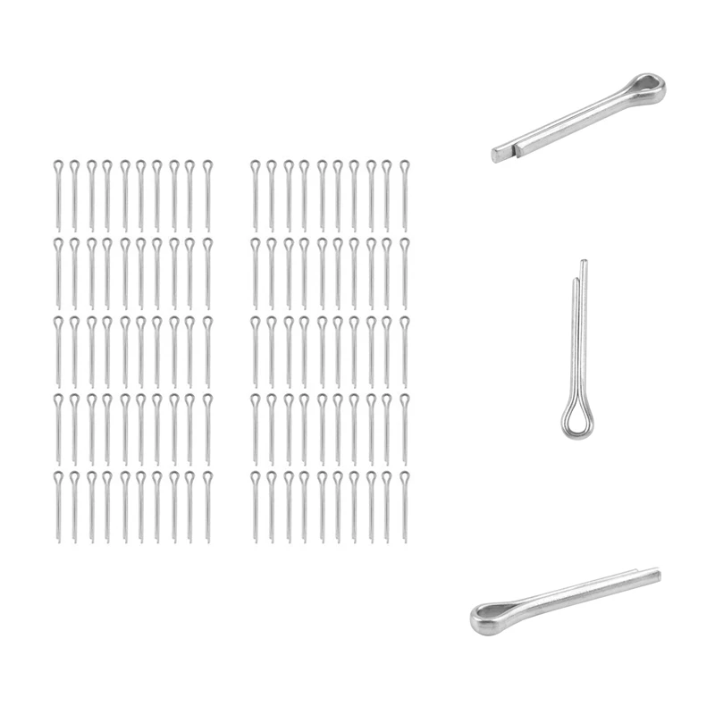 100PCS 304 Stainless Steel Cotter Pin Buckle U-Shaped | Обустройство дома