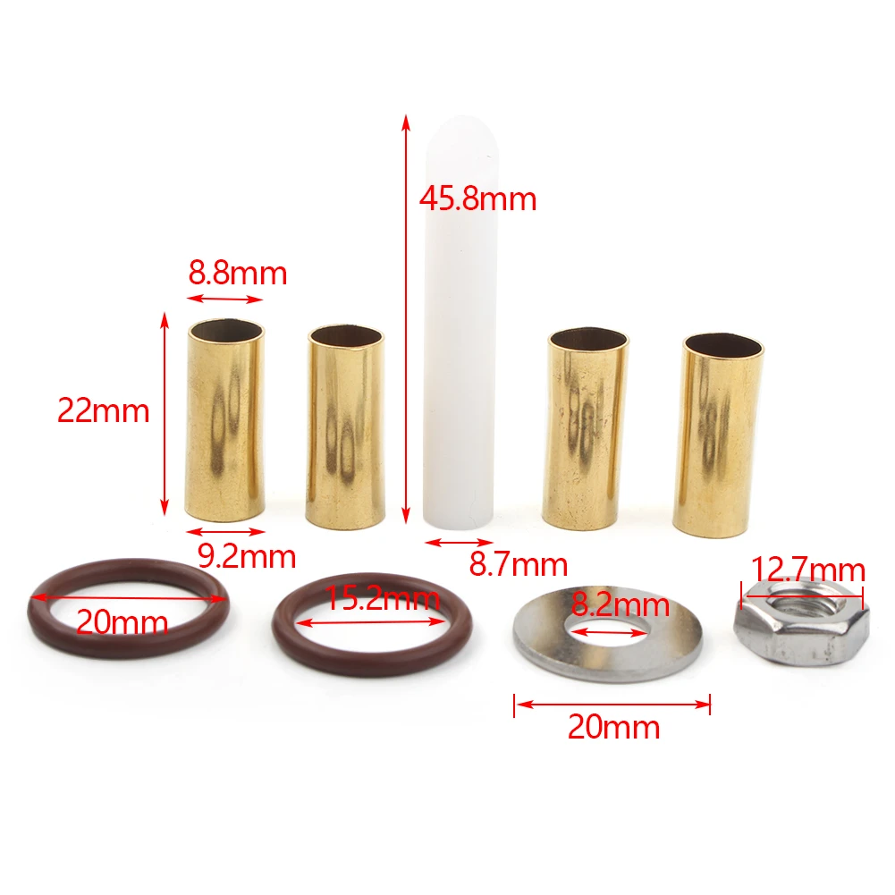 Motorcycle Rocker Lockers Brass Precision Tapered Bushings For Harley