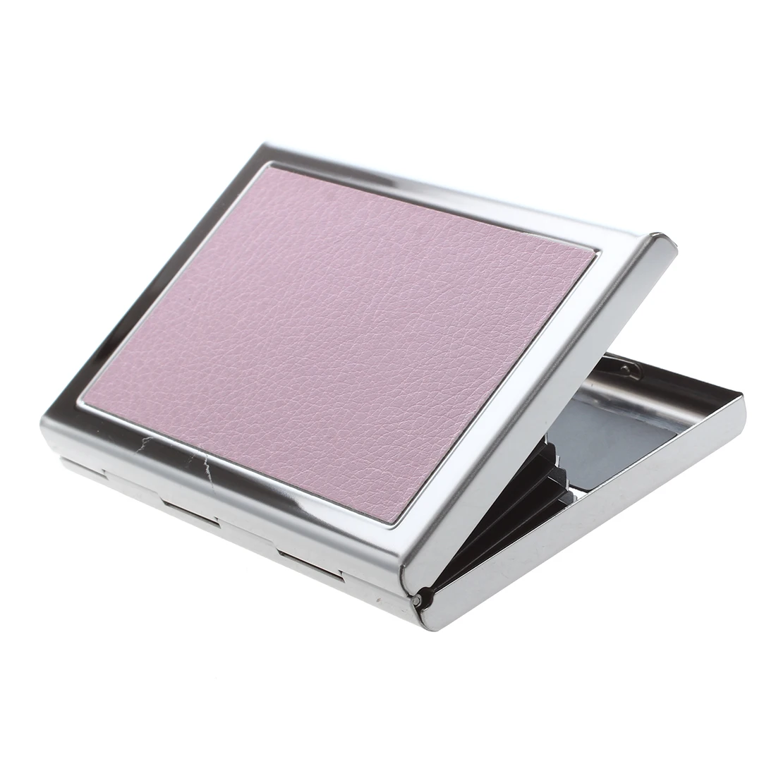 

Waterproof Stainless steel Business ID Credit Card Wallet Holder Case Box PurseColor:Pink