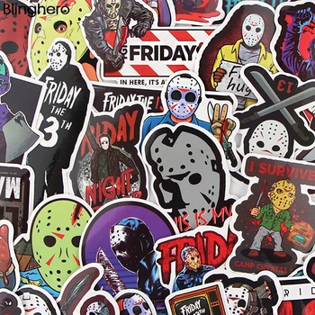 

BH1107 Blinghero 36Pcs/set Horror Movie Character Stickers Decal DIY for Motorcycle Car Laptop Suitcase Guitar