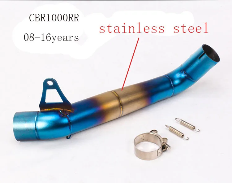 CBR1000RR полная система Мотоцикл выхлопная труба мото глушитель средняя труба для CBR1000RR CBR 1000 RR 2004- лет
