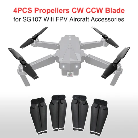 Good Sale RC Quadcopter SG107 Propeller Blade Spare Part for RC Drone SG107 Main Blade Replacement Accessory title=