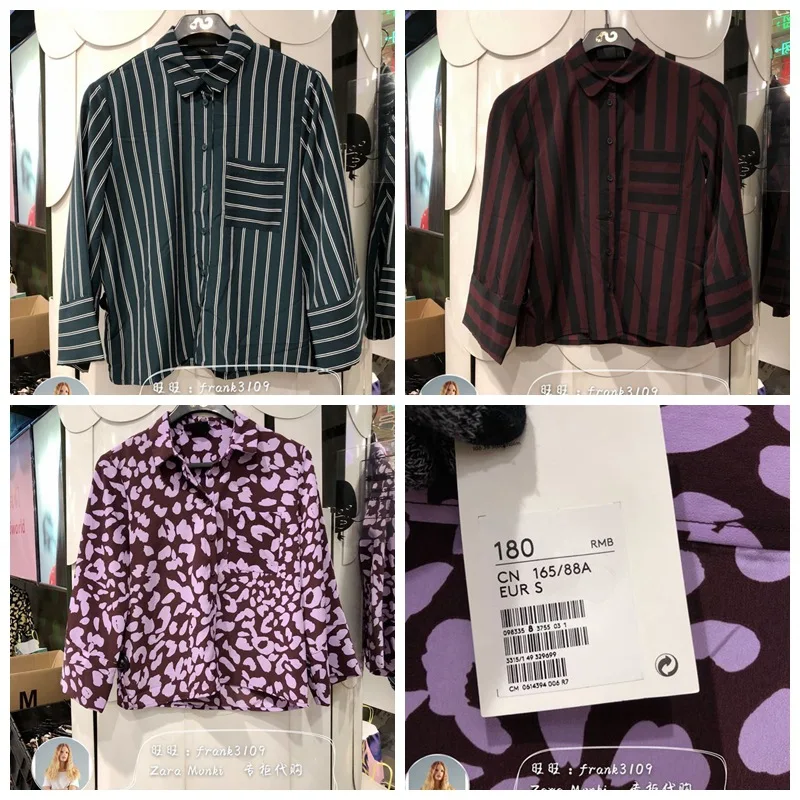 

[Monki] 10-percent Discount Domestic Delegated Purchase 18 Years July Floral Shirt 983350 0614394