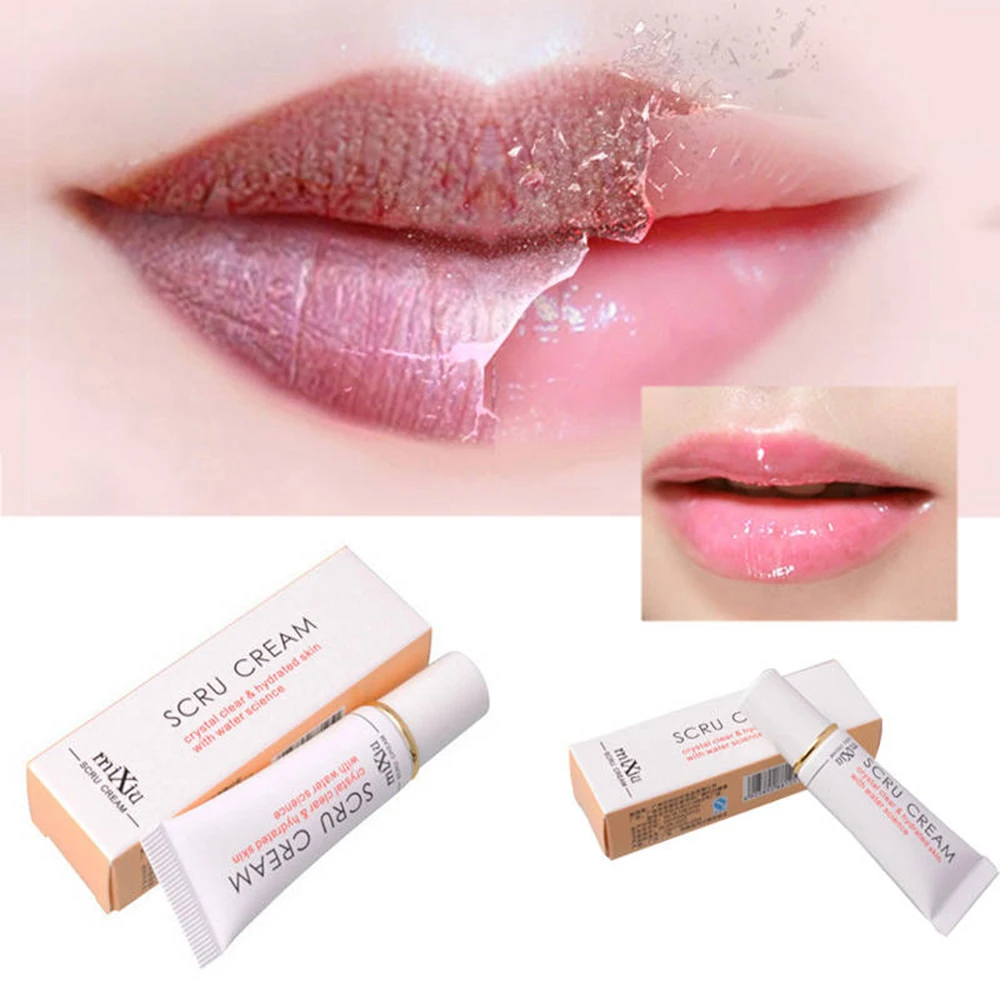 Exfoliating Lip Scrub Cream Moisturizing Full Lips Cosmetics Remove Dead Skin MIXIU Brand Propolis Lip Care