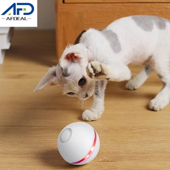 

Smart Interactive Cat Ball Colorful Led Laser Cat Ball Automatic Rotating Toy Motion Activated Pets Playing Toys