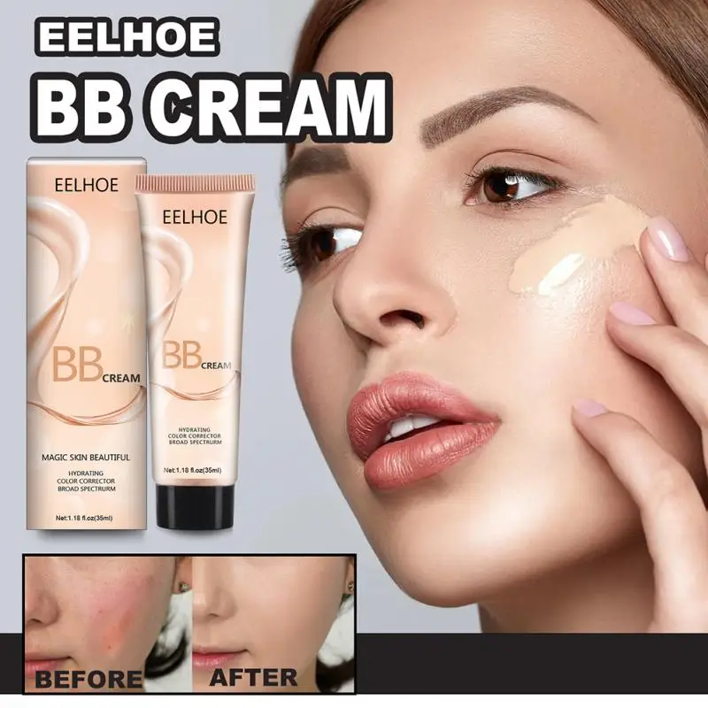 Eelhoe Concealer Liquid Foundation Makeup Bb & Cc Cream Powder