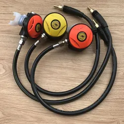 Explorer Scuba Diving 2nd Stage Regulator Dive Octopus Hookah Hose Kit 145PSI Downstream Demand Valve Water Sports Accessories