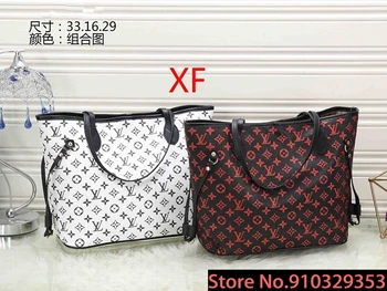 

Luxury Louis Vuitton LV- Leather Handbags Women Bags Designer Brand Women's Shoulder Bags Large Capacity Ladies Hand Bags L278