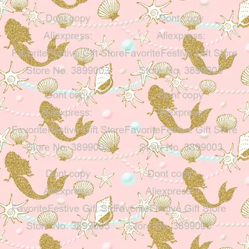 

Sparkly Spandex polyster cotton Mermaid Printed Swimsuit Fish Scale Fabric Stretch Sewing Clothes Pajamas Handmade fabric