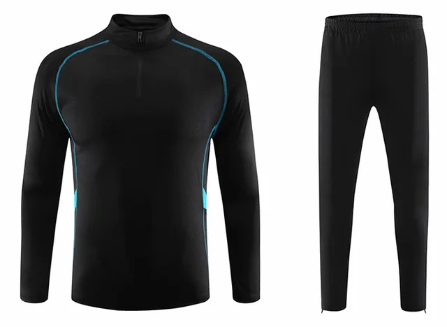 Kids Men Football Jerseys Autumn Winter Half Zipper Children S Clothing Custom Womens Training Clothes Competition Team Uniforms Soccer Sets Aliexpress