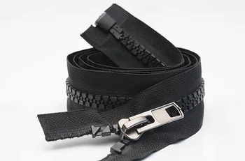 

10# 20# resin zippers length custom 20pcs 3m 8pcs 2.5m in size10 5pcs 3m in size20 tent zipper black color