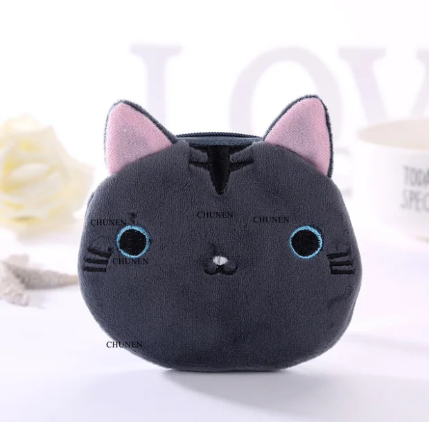 design Мульти-дизайн, милый мультфильм 10 см плюшевый Кошелек, брелок для ключей для девушек, плюшевый Кошелек для монет, игрушка - Цвет: design