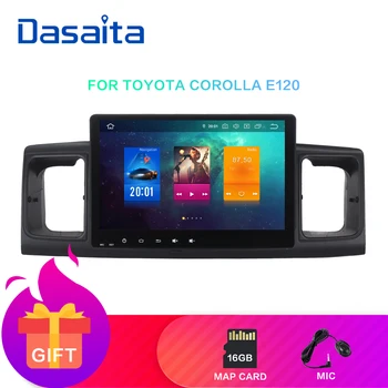 

Dasaita 9" HD Screen Android 10.0 Car Radio for Toyota Corolla E120 2003 2006 2011 Octa Core Auto Stereo Multimedia player