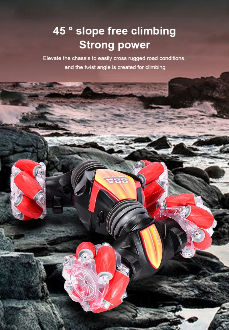 Mini Watch Gesture Sensor Remote Control Twisting Car Drifting Stunt Car 360° Car