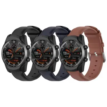 

22mm width Premium Watch Band Soft Breathable Replacement Wrist Strap Belt Adjustable Wrist Band for Ticwatch Pro Smart Watch