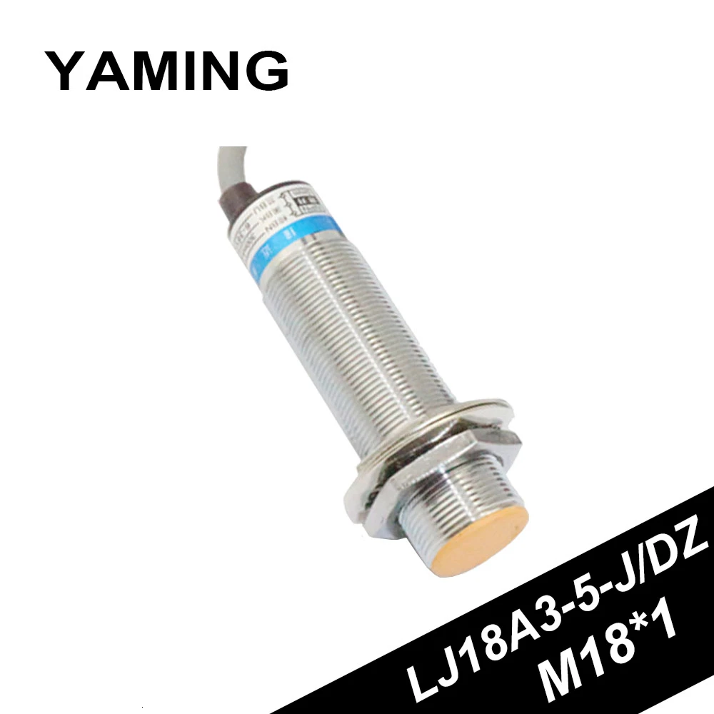 

Metal Proximity Switch AC Two Wire NC Inductive Sensor M18 Communication Inductance Type With Aluminum Shell LJ18A3-5-J/DZ