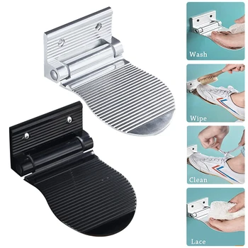 

Shower Footrest Step Non-Slip Shower Footstool Bathroom Pedals Wall Mounted Foot Rest Pedestal Pregnant Bath Stool