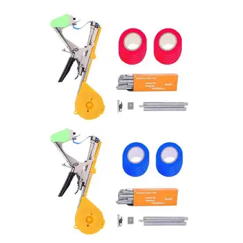 

Branch Tying Machine Kit for Vegetable Grape Tomato Cucumber Pepper Flower Cutter Alloy +PP Plant Tapetool Tapener