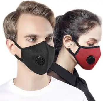 

Mouth Mask Washable Face Mask Filter Double Breathable Anti-fog Nose Respirator masque