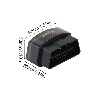

Vgate iCar Pro EML 327 V2.1 Wireless Bluetooth 4.0 for Android Torque APP OBDII Scan Tool EML 327 Support for Android/IOS