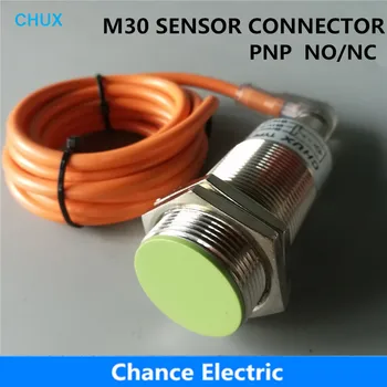 

M30 with Bend Sensor Connector PNP 4wires NO+NC 10mm Distance IM30-10-DPC-C Inductive Proximity Sensors Switch