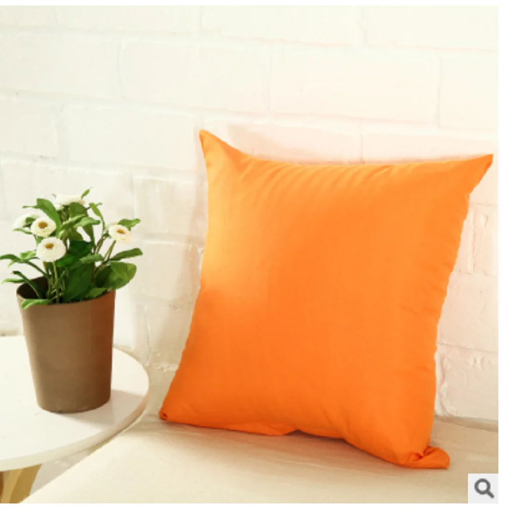 Модный чехол для подушки, однотонный чехол для дивана - Цвет: 5