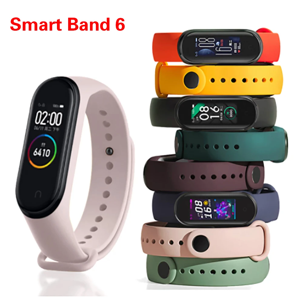 Смарт-часы M6 Fit pro для мужчин и женщин фитнес-браслет My Band 6 | Электроника