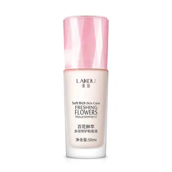 

Blue ZOO Foundation Makeup Liquid Moisturizer Face Base High Coverage Brighten Concealer Cream