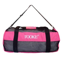 Сверхмощный сетчатый вещевой мешок для подводного плавания снаряжение маска для дайвинга плавники гидрокостюм дорожная сумка