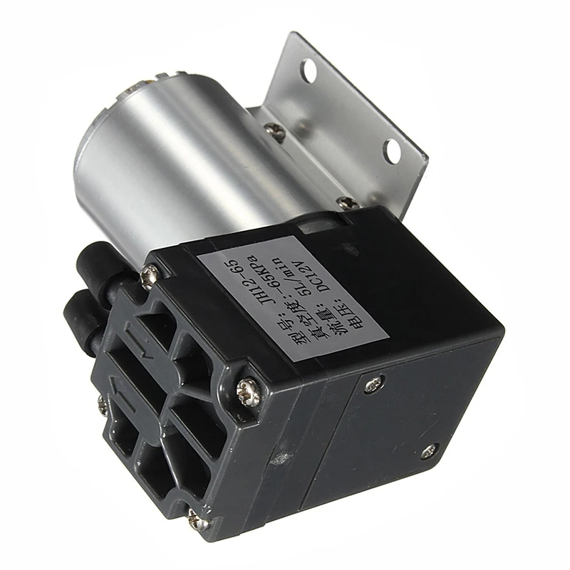DC12V мини Вакуумный насос всасывающий насос отрицательного давления 5л/мин 120kpa с держателем