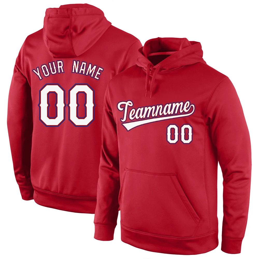 Custom Personalise Sweatshirt Hoodie Draw String Oversized Hoodie Print Name Number Pullovers Big Size