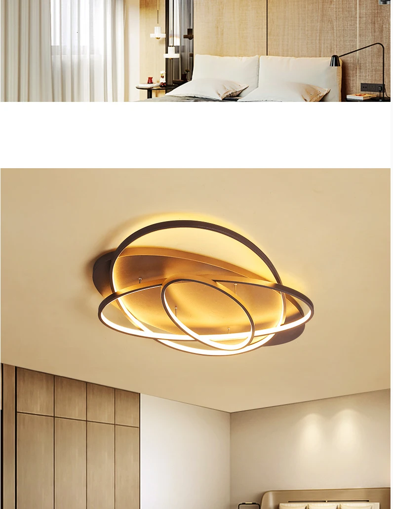 Современная оригинальная Светодиодная лампа люстры для гостиной, спальни столовой алюминиевый AC80-260V арматура для люстры