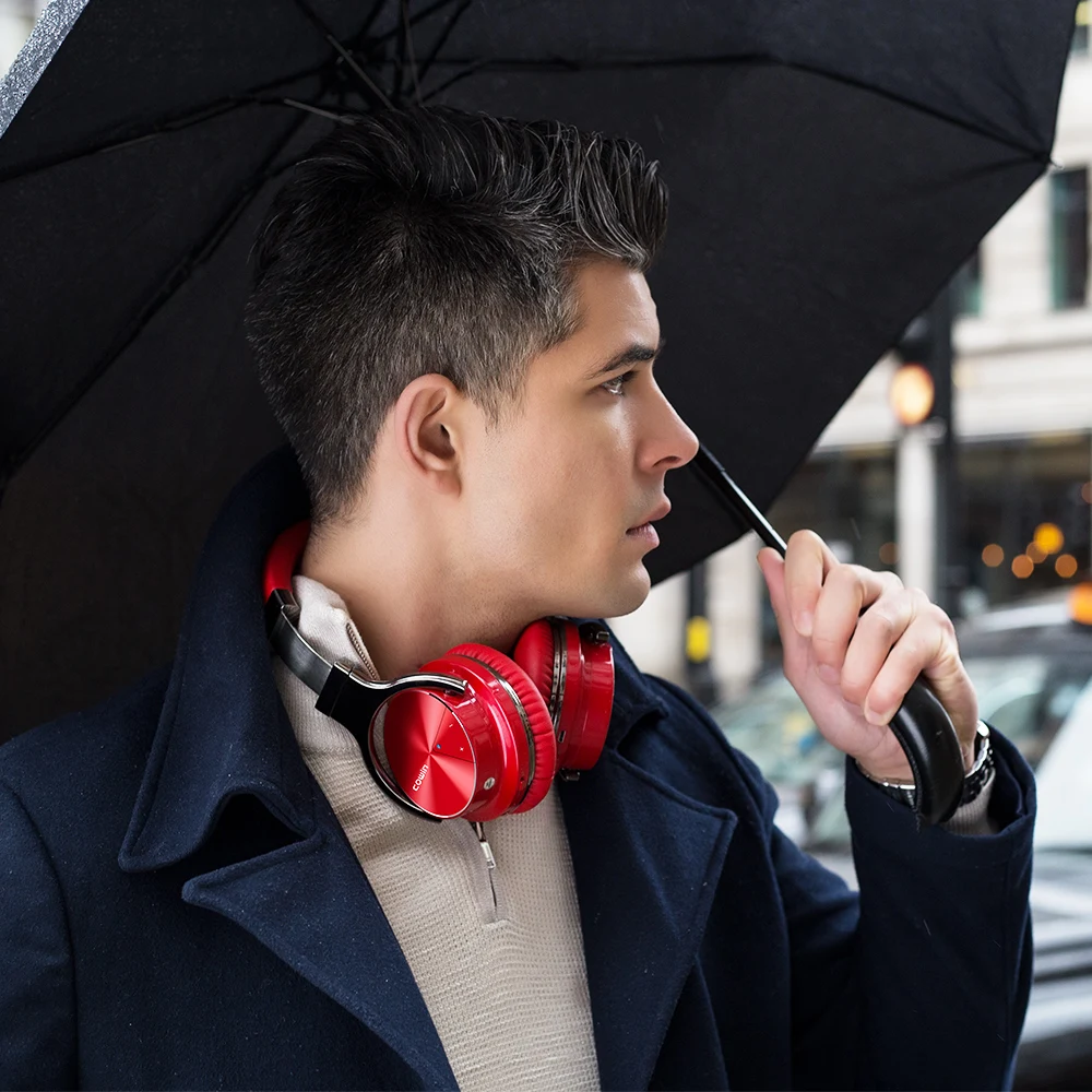 Cowin E7-KY Pro ANC Bluetooth наушники 800 мАч Hi-Fi активные наушники с шумоподавлением стерео Бас головная повязка беспроводная гарнитура