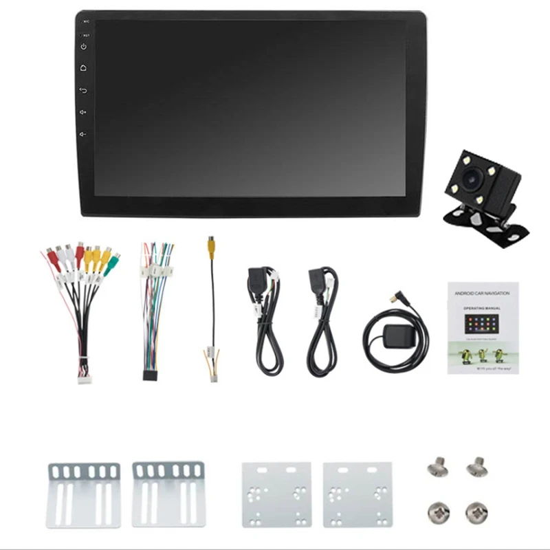 

10.1 inch 2 Din Android 8.1 Car Stereo MP5 Player GPS Sat Navi WIFI Backup Camera