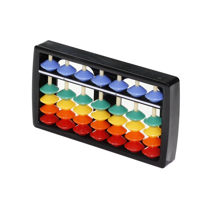 Детские Красочные Abacus Монтессори Обучающие математические игрушки для детей арифметические вычисления обучающий материал для студентов рождественские подарки