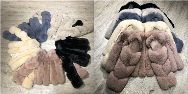 Модные женские помпон из натурального меха, утолщенные трендовые тонкие зимние куртки для женщин, высокое качество, женские осенние пальто из натурального меха FG