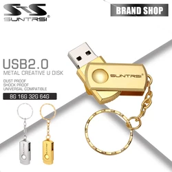 Suntrsi – clé USB 128, support à mémoire de 4gb 8GB 16 gb 32 GB 64gb 2.0 GB, lecteur Flash, cadeau pour PC 
