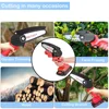Mini Electric Saw 4 Inch With Battery Indicator Rechargeable Portable Woodworking Garden Tools For Izumi Tomo 24V Battery 6