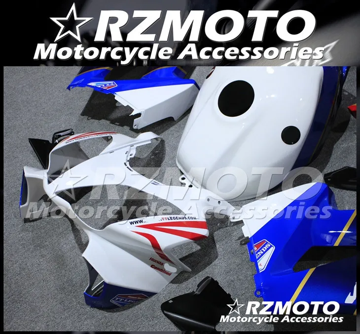 ABS мотоцикл обтекатель комплект для HONDA VFR800 2002-2012 год кузов литья под давлением Магазин № 1382