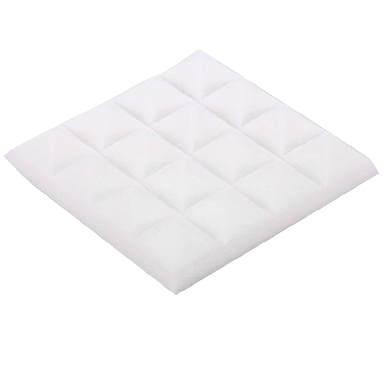 25X25X5 см Звукоизоляционная губка, акустическая пенная панель, Звукопоглощающая студия Ktv, звук для домашнего декора, художественная спальня, ванная комната, гостиная