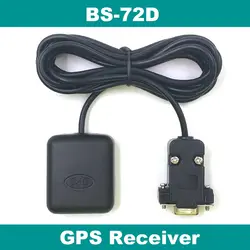 BEITIAN, 5,0 в Level уровень DB9 гнездовой разъем RS232 gps приемник, 9600bps, протокол NMEA-0183, 4 м вспышка, BS-72D