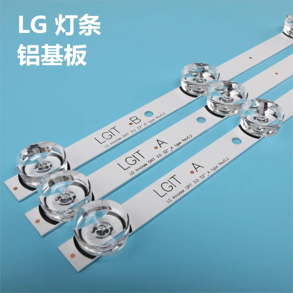

LED backlight strip 6 lamp for LG 32"TV 32MB25VQ 6916l-1974A 6916l-1981A lv320DUE 32LF580V 32LB5610 innotek drt 3.0 32 32LB582V