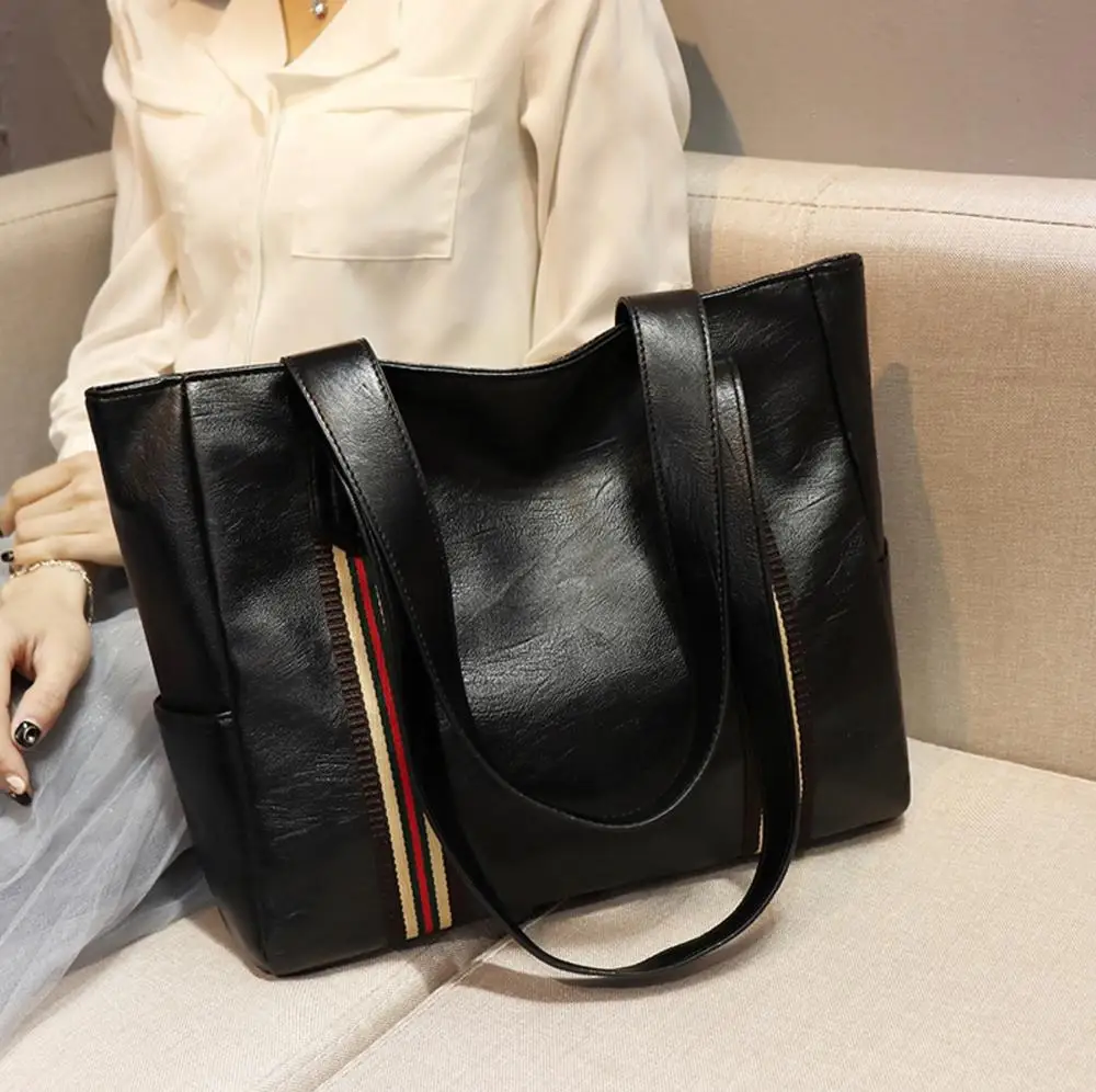 

Fashion New Women Big Shoulder Bag Sling Handbags Fashion Brand Designer Casual Big Capacity Bag Shoulder Handbags Female Totes
