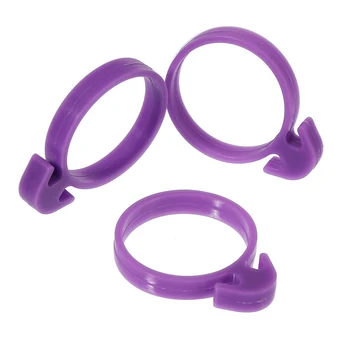 

10pcs Loaded Silicone Retaining Ring Pastry Bags Cable Tie Sealing Ring Decorative Flower Bag Retaining Ring Cake Kitchen Tools