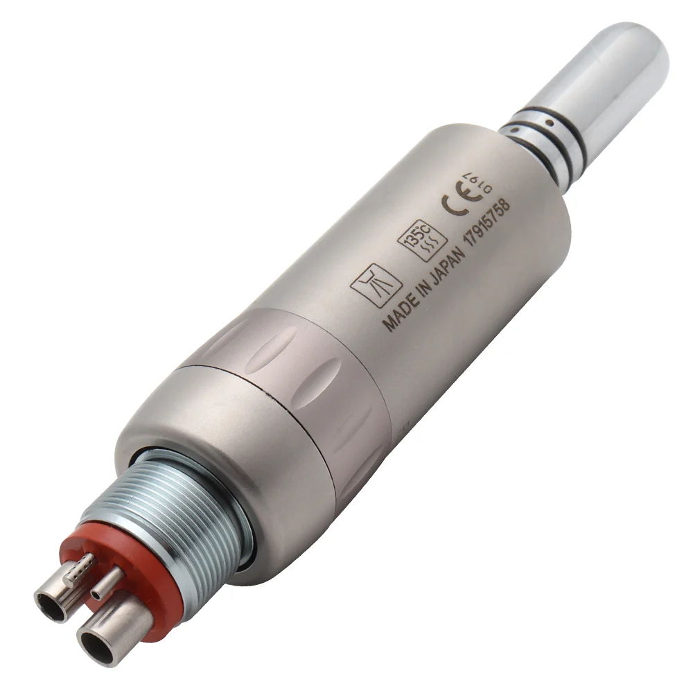 Ti-Max стиль стоматологический низкоскоростной наконечник воздушный мотор Средний Западный 4 отверстия M4 X205 воздушный турбинный 1:1