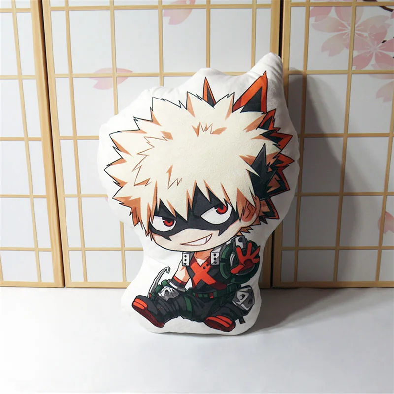 Аниме Мой герой Academy Todoroki Shoto Bakugo катсуки Бросок Подушка-игрушка мягкие игрушки декорация для дома Спящая Подушка подарки