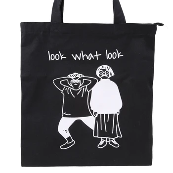 

Printing Shopping Bag Leisure Beach Bag Student Shoulder Bag Daily Use Handbag Large Capacity Tote Bag