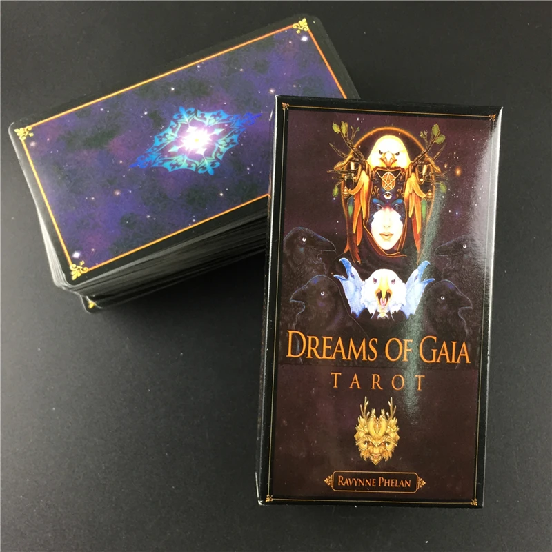 Высококачественные настольные игры Oracle dreames of Gaia Tarot вечерние палубные карты для